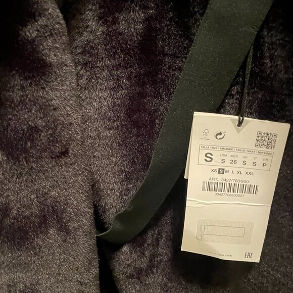 NWT Black Winter Parka || Zara - Picture 3 of 12